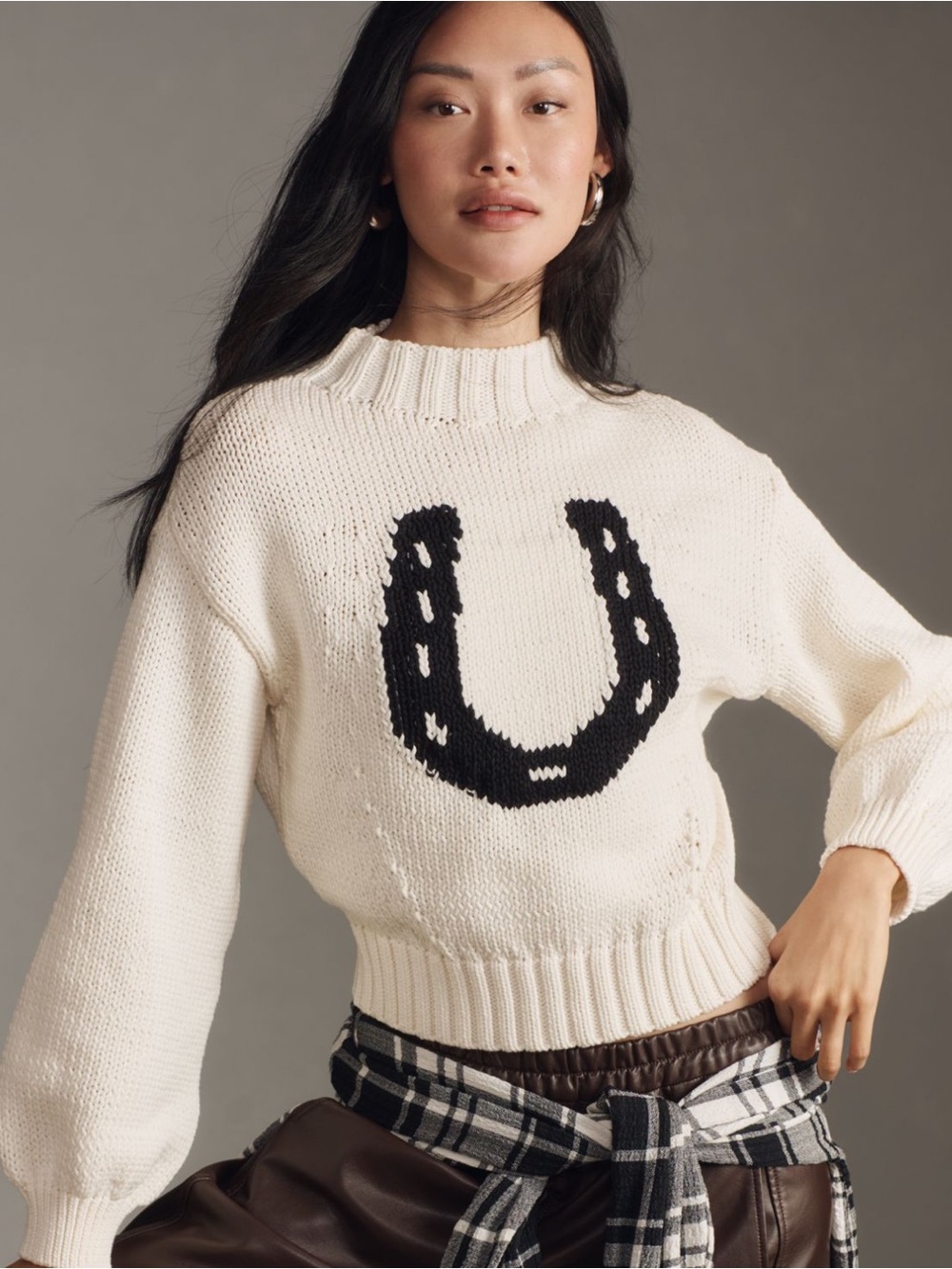 Pippa Icon Mock Neck Sweater by Maeve